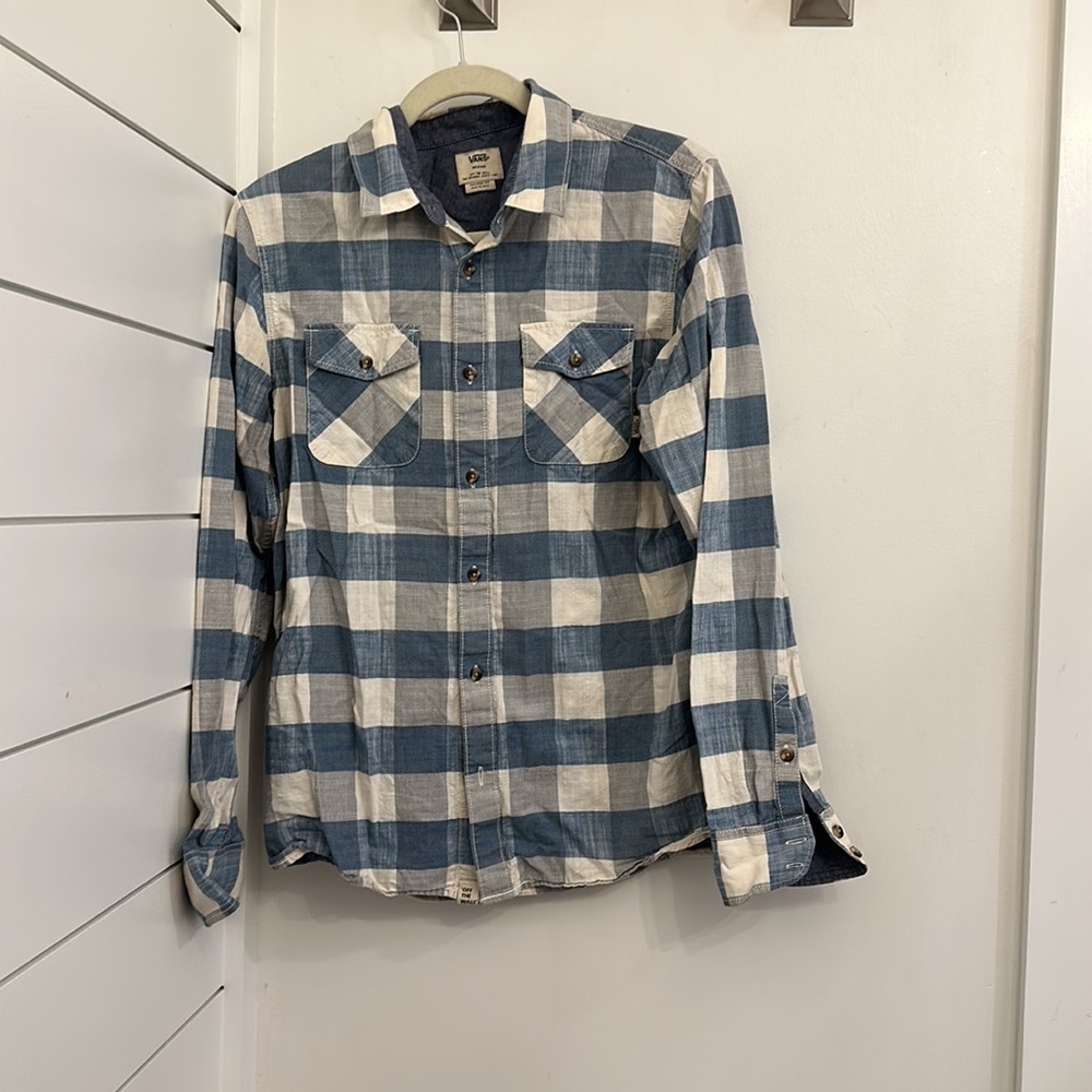 Vans Men’s button down shirt, size medium, tailored fit